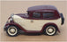 Milestone Miniatures 1/43 Scale GC45M - Austin Swallow Salloon - Maroon/Cream