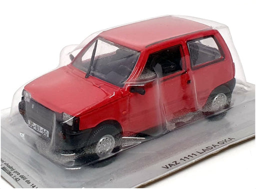 Altaya 1/43 Scale Diecast 14924B - Vaz 1111 Lada OKA - Red