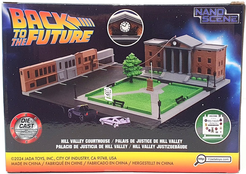 Jada Nano Scene 34804 - Back To The Future Hill Valley Courthouse Diorama