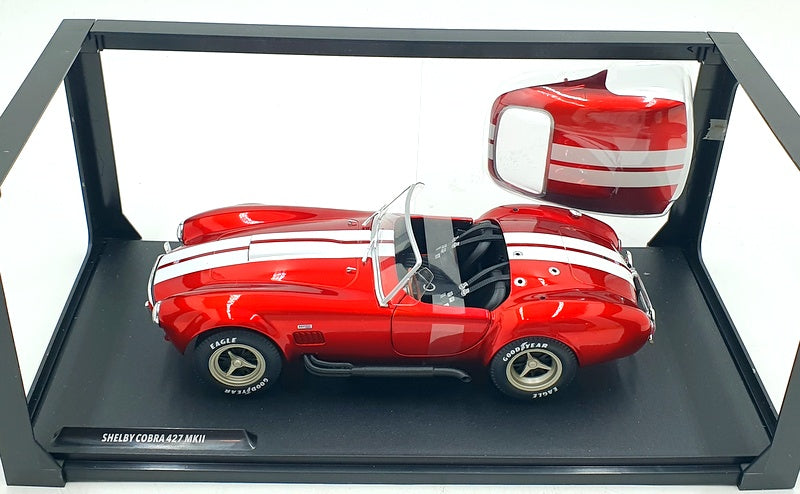 Solido 1/18 Scale Diecast S1804909 - Shelby Cobra 427 MKII 1965 - Met Red