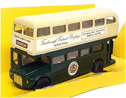 Corgi Diecast 469 AEC Routemaster Bus (Timbercraft Cabinet Displays) Green/Cream