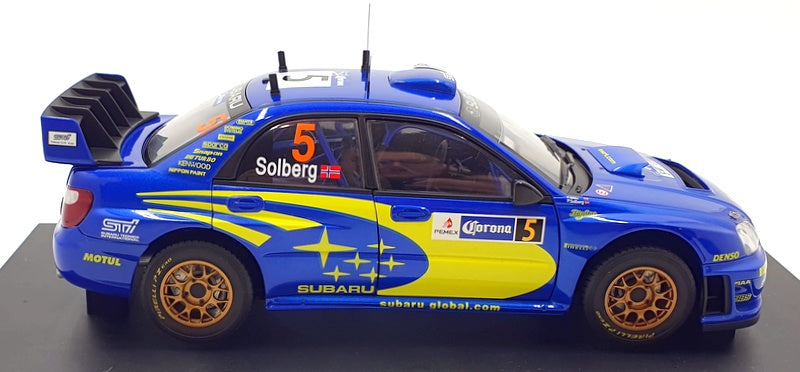 Autoart 1/18 Scale 80592 - Subaru Impreza WRC 2005 Solberg #5 Mexico