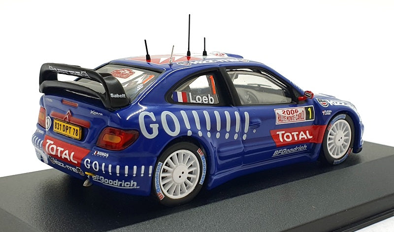 Ixo 1/43 Scale RAM210 - Citroen Xsara WRC #1 Monte-Carlo Rally 2006