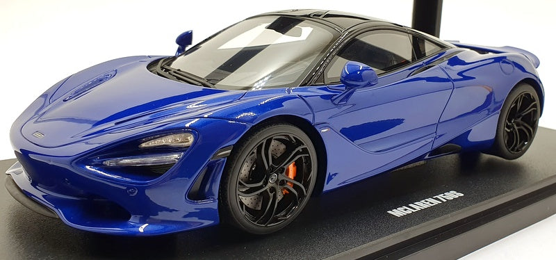 GT Spirit 1/18 Scale Resin GT458 - McLaren 750S Coupe Blue 2023