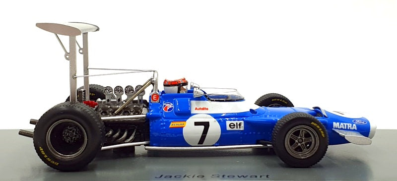 Spark 1/43 Scale S7186 - Matra MS80 Winner Race of Champions 1969 #7