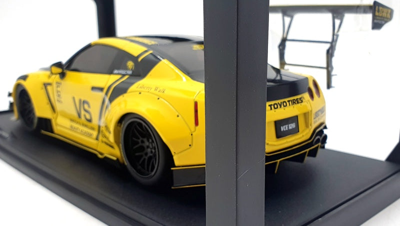 Solido 1/18 Scale Diecast S1805809 - Nissan GTR 35 LB Walk Type 2 Yellow