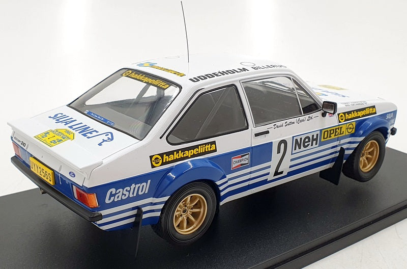 IXO Models 1/18 Scale 18RMC142LQ Ford Escort MKII RS #2 1982 A.Vatanen