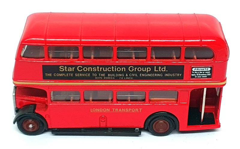 EFE 1/76 Scale Diecast EF01C3 - AEC Regent D/Deck Bus REWORKED - Red