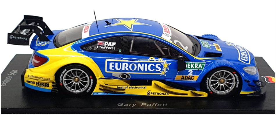 Spark 1/43 Scale SG222 - Mercedes AMG C 63 DTM 9th #2 DTM 2015