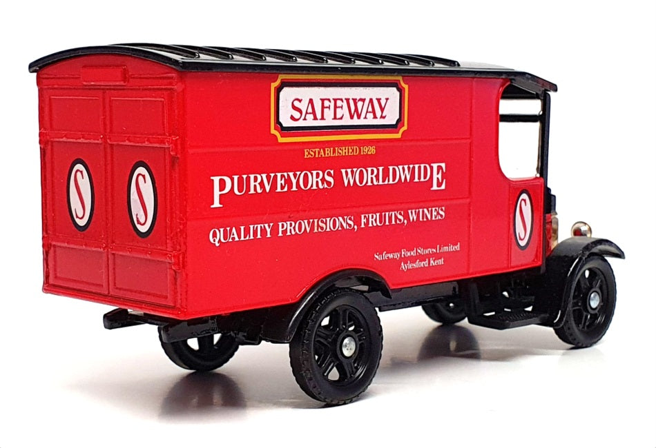 Corgi 1/50 Scale Diecast 924 - Thorneycroft Van "Safeway" - Red/Black