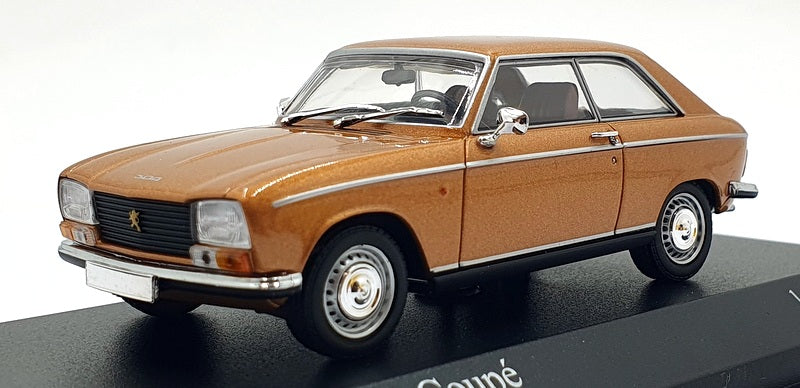 Minichamps 1/43 Scale 400 112720 - 1972 Peugeot 304 Coupe - Met. Gold