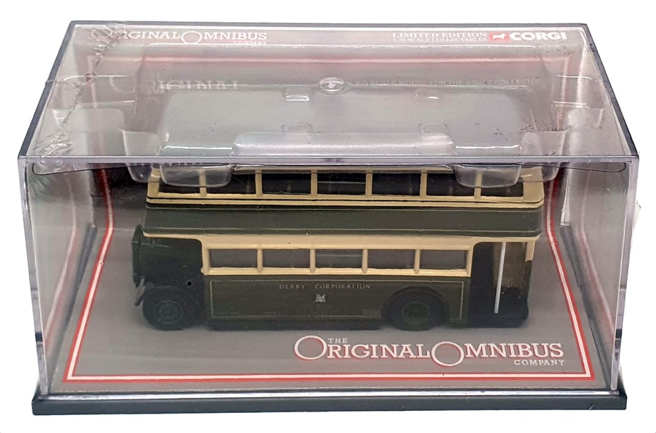 Corgi 1/76 Scale 43920 - Guy Arab Utility Bus "Sinfin Lane" - Green