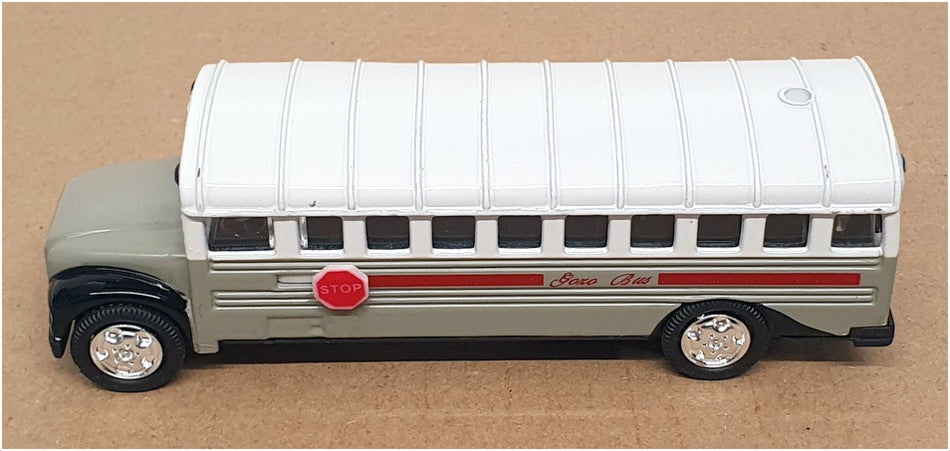 Alexsandro 13cm Long Diecast 10324 - Gozo Bus #25 Victoria - Grey/White