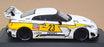 Solido 1/43 Scale S4311208 - Nissan GT-R (R35) #23 Liberty Walk - White/Yellow