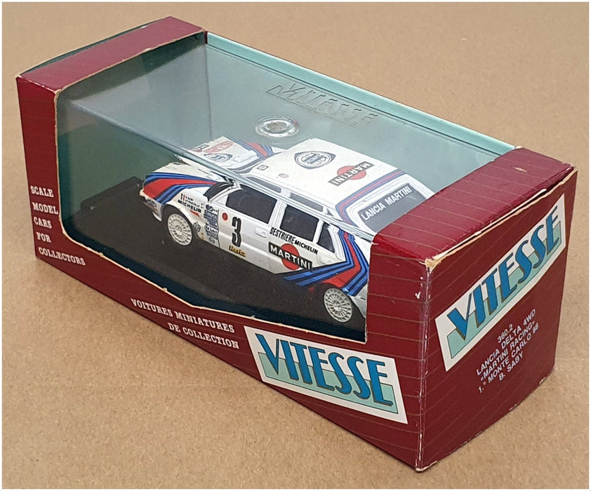 Vitesse 1/43 Scale 360.2 - Lancia Delta (Martini) 1st #3 Monte Carlo 1988