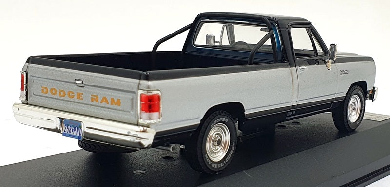 Premium X 1/43 Scale Diecast PRD258 - 1987 Dodge Ram - 2 Tones Bue/Silver