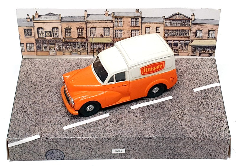 Corgi 1/43 Scale Diecast D957 - Morris 1000 Van (Unigate) Orange/White