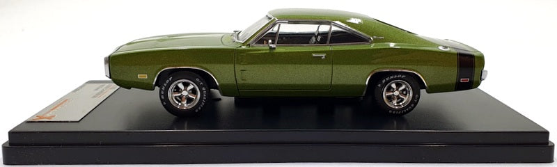 Premium X 1/43 Scale Diecast PRD390J - 1970 Dodge Charger 500 LE - Green