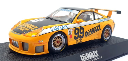 Scalextric 1/32 Scale Slot Car C2481 - Porsche 911 GT3R #99 "DeWALT"