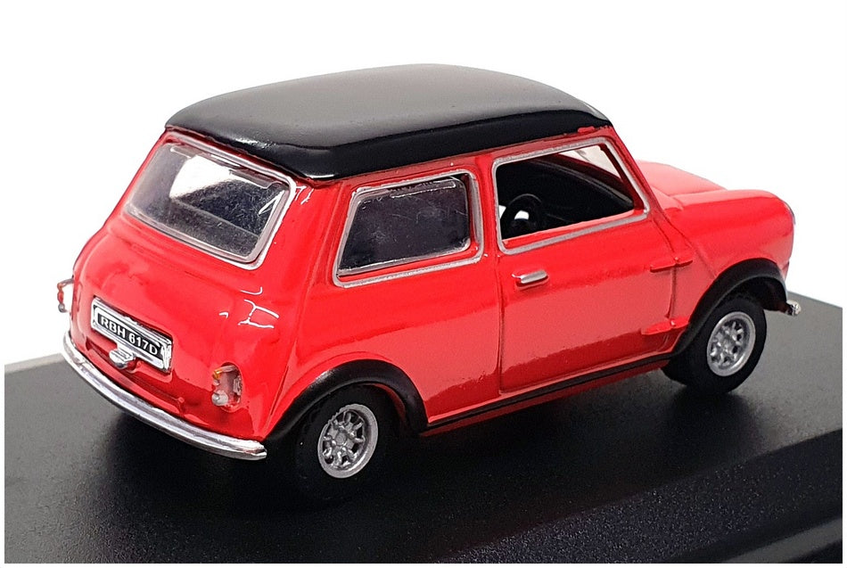 Oxford Diecast 1/43 Scale MIN012 - Mini - Red/Black