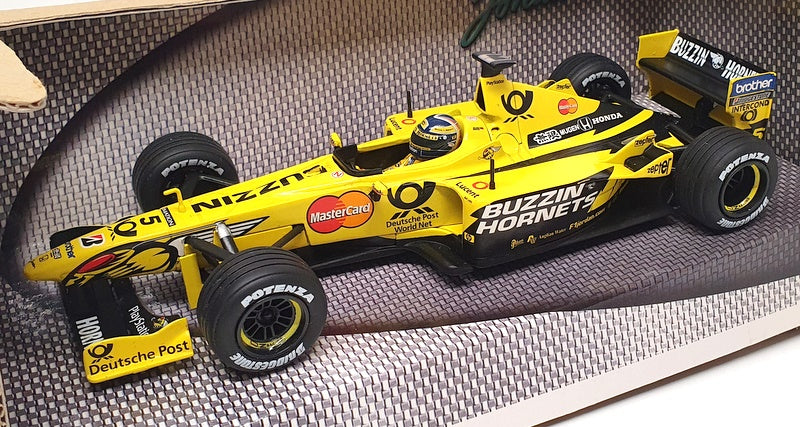 Hot Wheels 1/24 Scale 50287 - F1 Jordan #5 Buzzin Hornets - Yellow