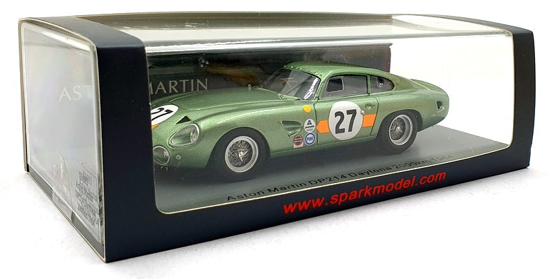 Spark 1/43 Scale S3685 - Aston Martin DP214 #27 Daytona 2000km 1964