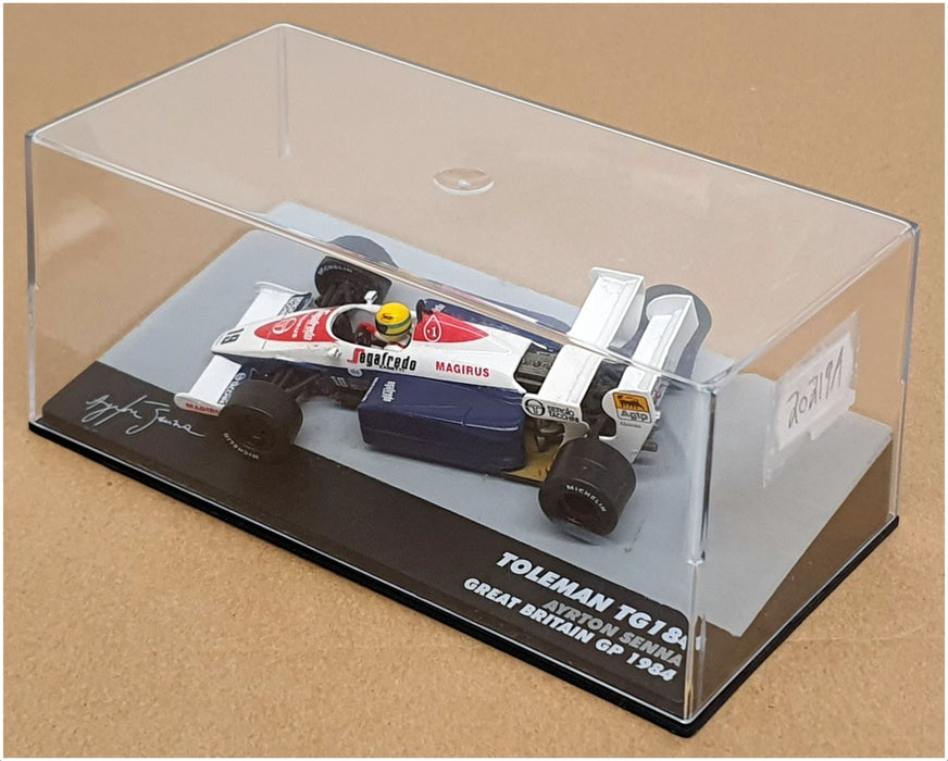 Atlas Editions 1/43 Scale 20219A - F1 Toleman TG184 G. Britain GP 1984 Senna