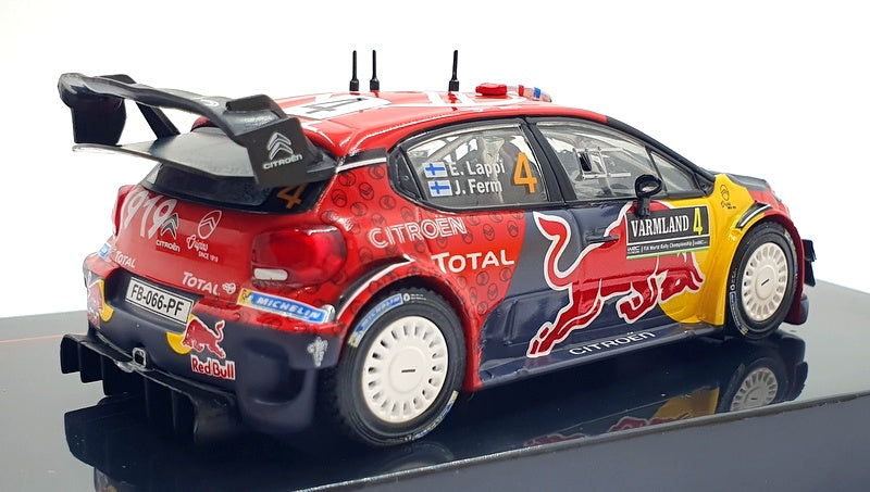 Ixo 1/43 Scale RAM705 - Citroen C3 WRC #4 Rally Sweeden 2019