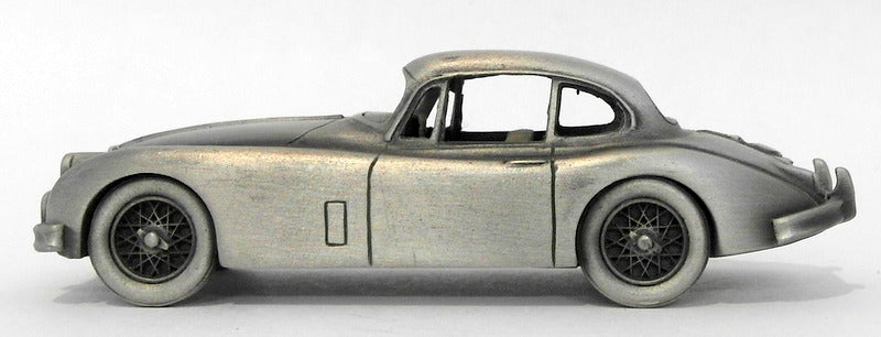 Danbury Mint Pewter - approx 1/43 scale - 1980 Jaguar XK150 Fixed-Head Coupe