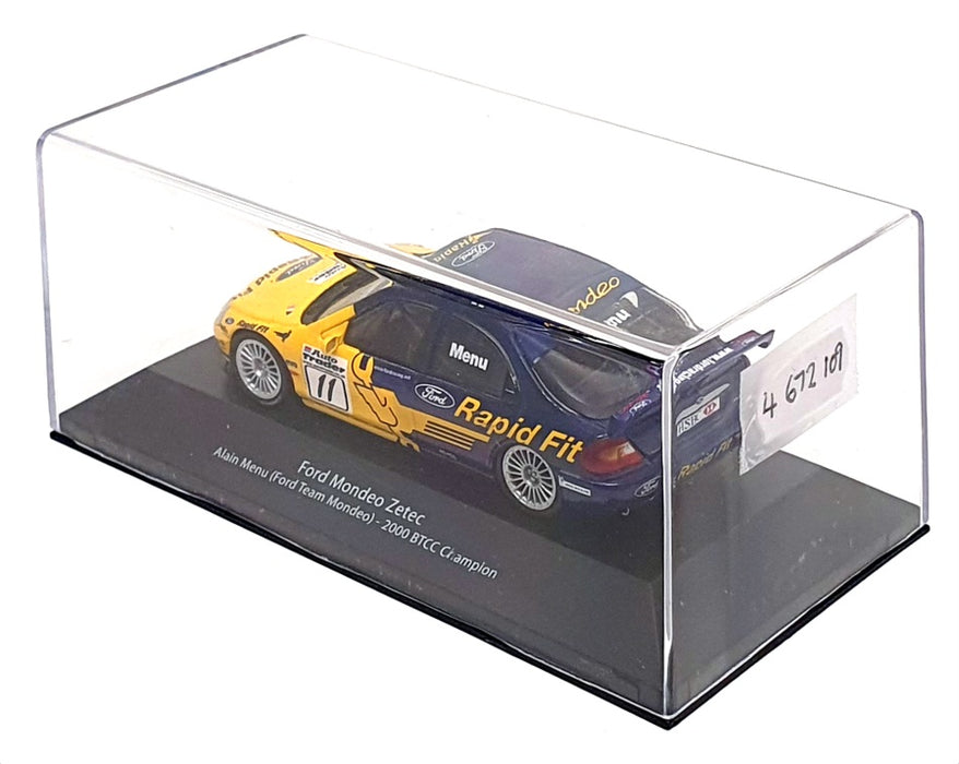 Atlas Editions 1/43 Scale 4 672 109 - Ford Mondeo Zetec #11 2000 BTCC Champion