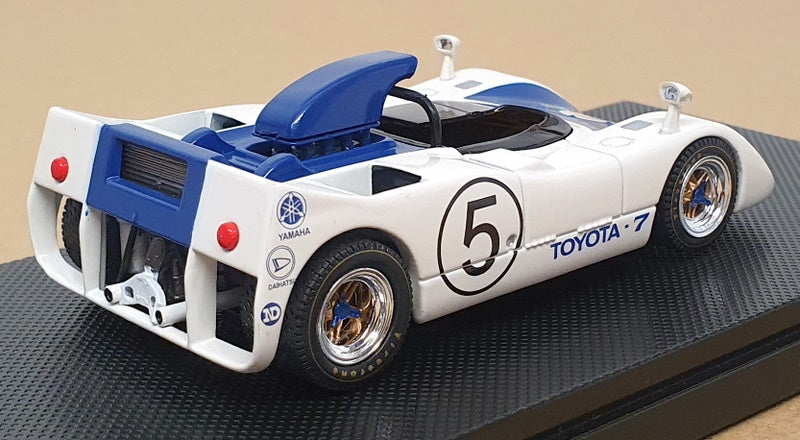 Ebbro 1/43 Scale 665 - Toyota 7 #5 Japan GP 1969 - White/Dk Blue