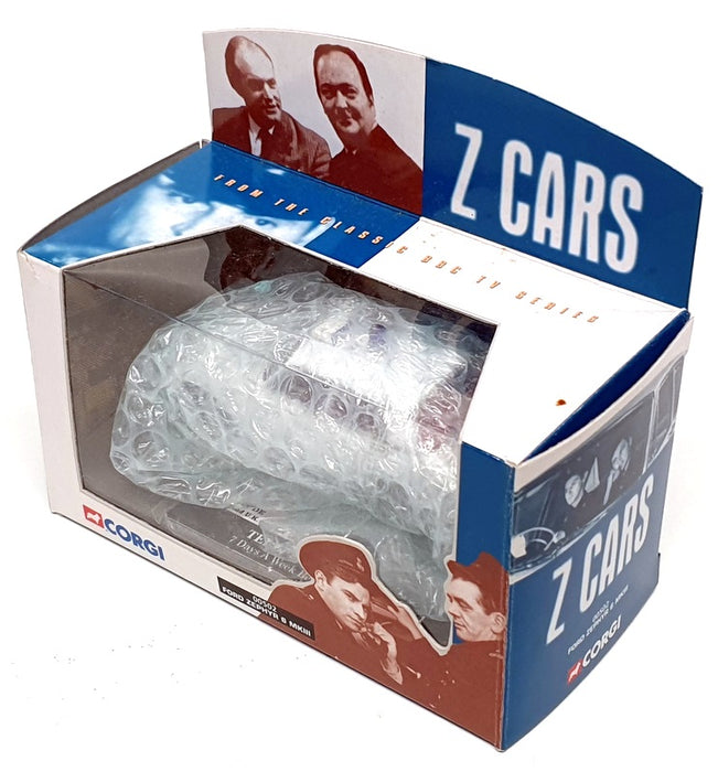 Corgi 1/43 Scale 00502 - Ford Zephyr 6 Mk3 Police Z Cars - White