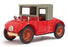 R.W. Modell 1/43 Scale No.53 - 1924-28 Hanomag Kommissbrot Coupe - Red/Grey