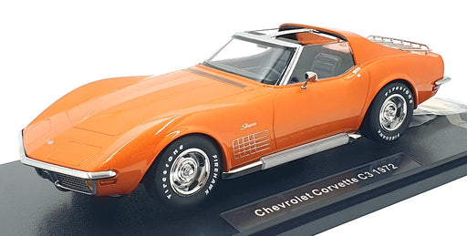 KK Scale 1/18 Scale KKDC181223 - 1972 Chevrolet Corvette C3 - Orange