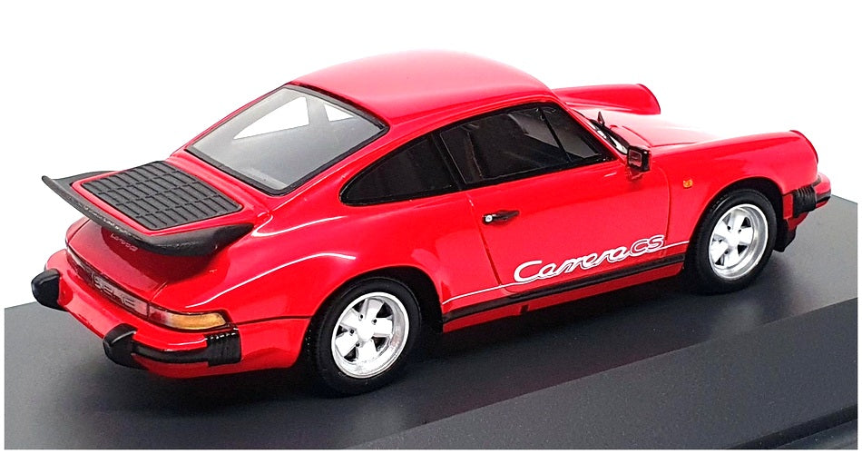 Schuco 1/43 Scale Resin 450919600 - Porsche Carrera 3.2 CS - Red