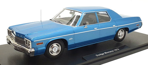 KK Scale 1/18 Scale KKDC181122 - 1974 Dodge Monaco - Blue