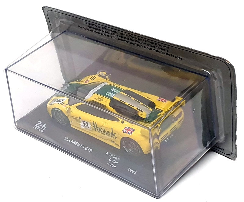 Altaya 1/43 Scale MW1ALA0036 - McLaren F1 GTR #51 Le Mans 1995 - Yellow/Green