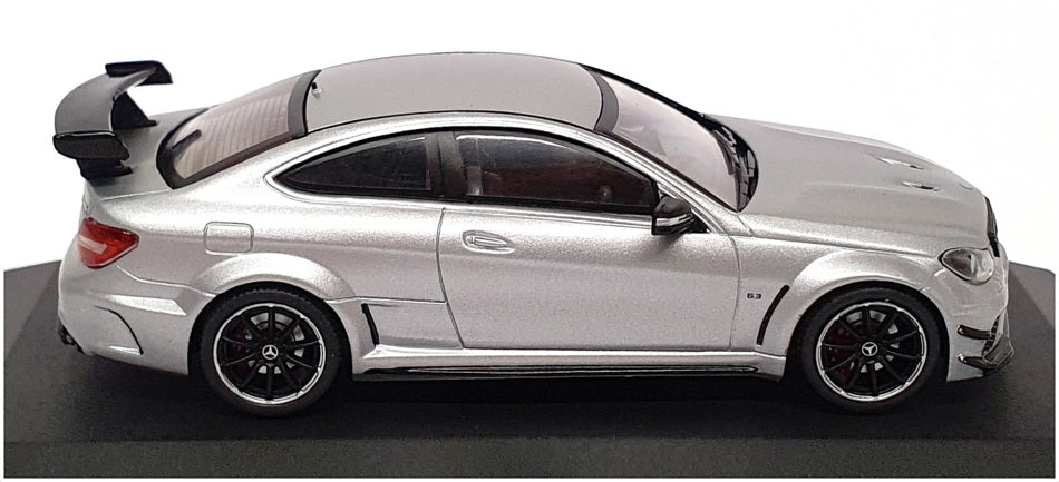 Solido 1/43 Scale S4311604 - Mercedes Benz C63 AMG Black Series - Silver