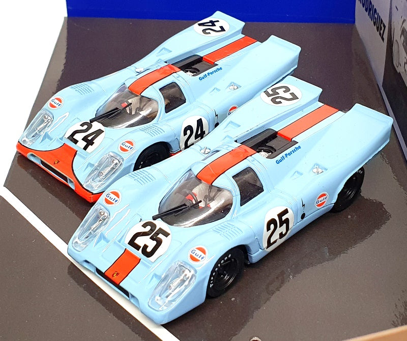 Brumm 1/43 Scale AS60 - Porsche 917 100Km Spa 1970 Duel Siffert/Rodriguez