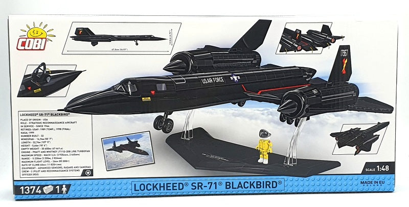 Cobi Bricks 1/48 Scale 5891 - Lockheed SR-71 Blackbird