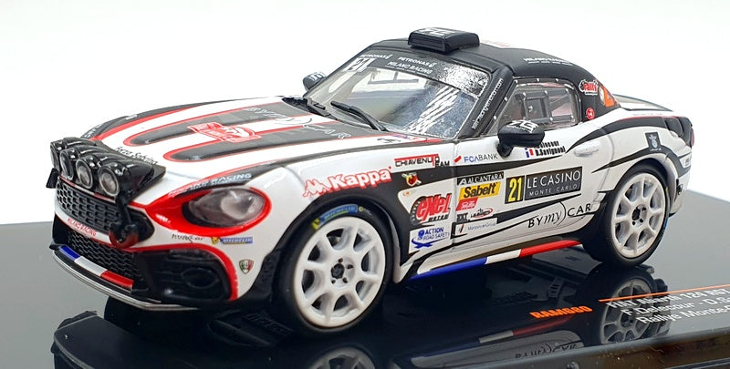 Ixo 1/43 Scale RAM680 - Fiat Abarth 124 RGT #21 Monte-Carlo Rally 2017