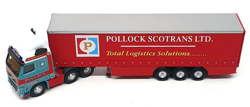 Corgi 1/76 Scale CC18001 - Volvo FH Curtainside Truck (Scotrans) Blue/Red