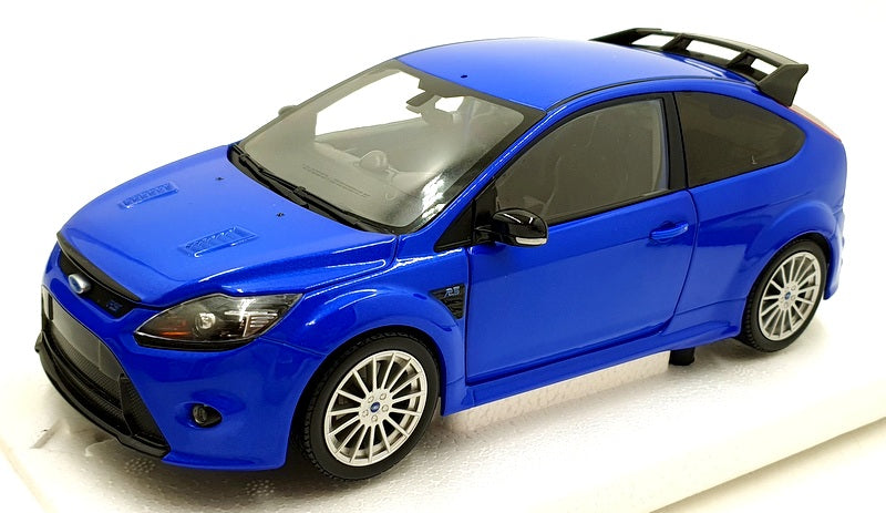 Minichamps 1/18 Scale 100 080007 - Ford Focus RS 2010 - Metallic Blue