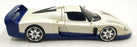 Hot Wheels 1/18 Scale Diecast 101124L - Maserati MC12 - White/Blue