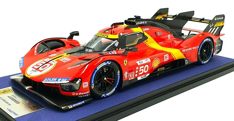 Look Smart 1/18 Scale LS18LM034 - Ferrari 499P AF Corse 24H Le Mans 2023 #50