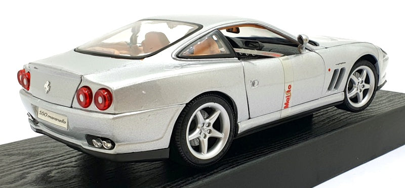 Maisto 1/18 Scale Diecast - 31839 Ferrari 550 Maranello 1996 Met. Grey