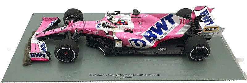 Spark 1/18 Scale 18S564 - BWT Racing Point RP20 #11 Winner Perez 2020