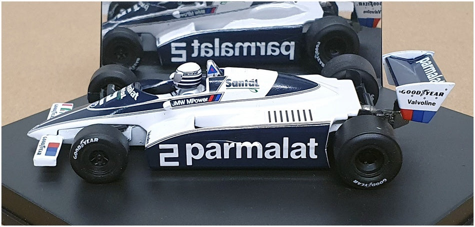 Quartzo 1/43 Scale QFC054 - Parmalat F1 Brabham BT-50 #2 Swiss GP 1982 Patrese