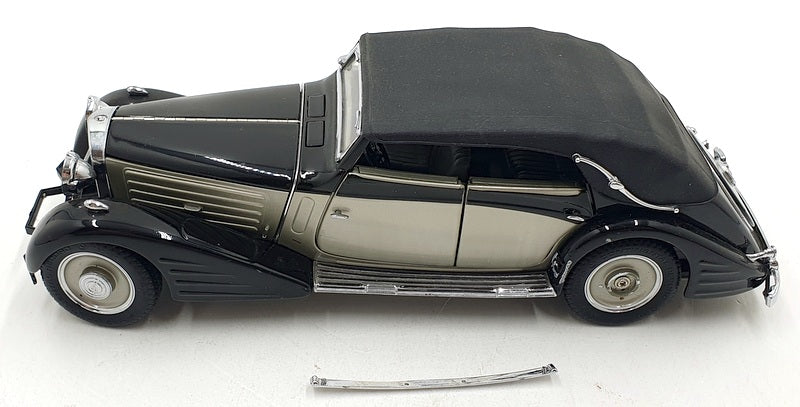 Franklin Mint 1/24 Scale Diecast 8224G - 1939 Maybach Zepplin - Black/Silver