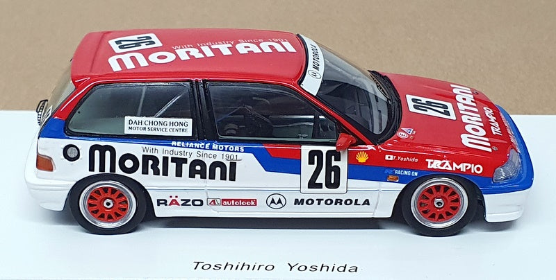 Spark 1/43 Scale SA131 Honda Civic EF3 #26 Gr.3 Macau Guia Race 1990 - Red/White